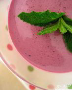 Холодный ягодный суп