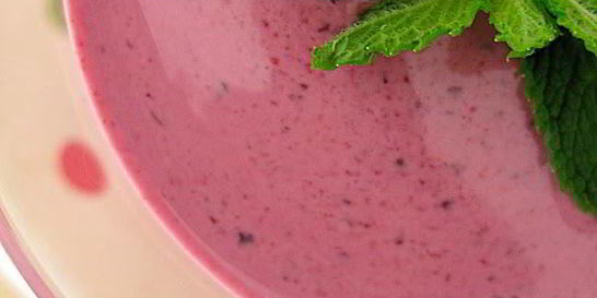 Холодный ягодный суп