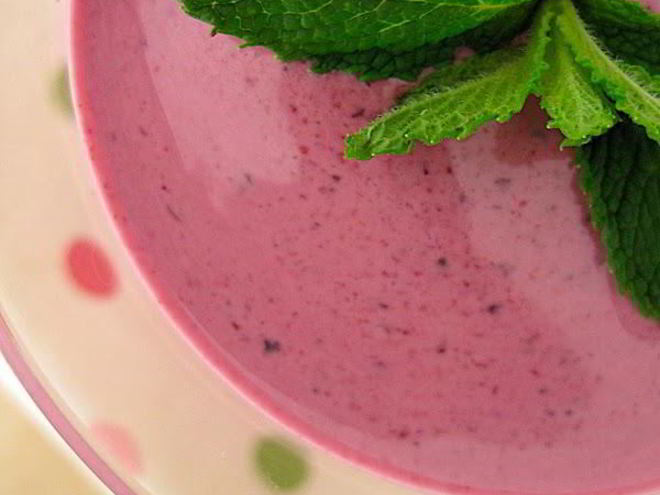 Рецепт холодного ягодного супа