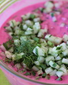 Свекольник — холодный суп из свеклы