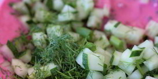 Свекольник — холодный суп из свеклы