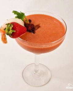 Томатно-клубничный гаспачо