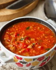 Кисло-сладкий индийский суп с чечевицей