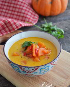 Кокосово-тыквенный суп