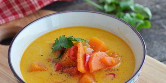Кокосово-тыквенный суп