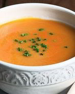 Крем-суп из тыквы с греческим йогуртом