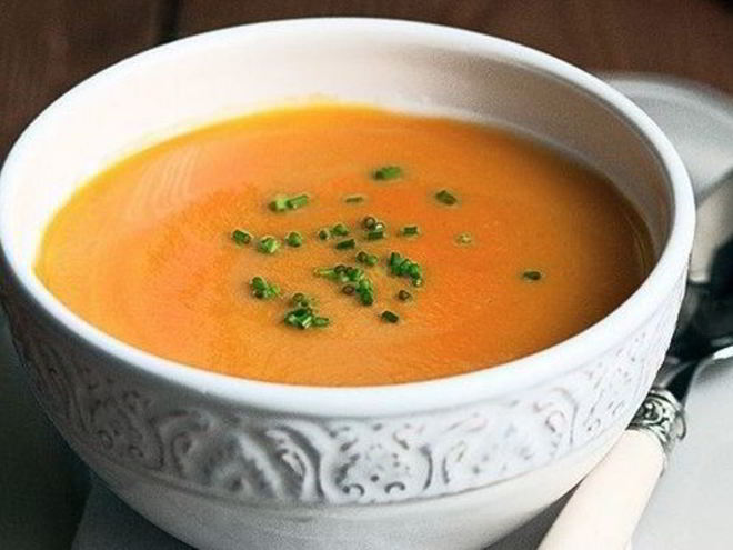 Рецепт крема-супа из тыквы с греческим йогуртом