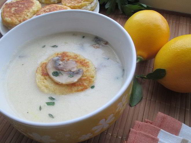Рецепт крема-супа с равиоли