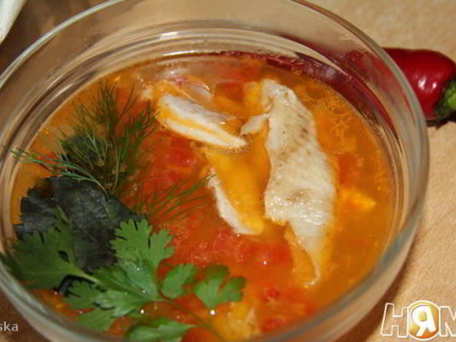 Рецепт куриного супа с кукурузной крупой