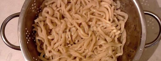 домашняя лапша для лагмана. Шаг 8