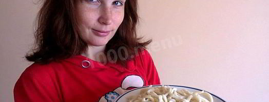 домашняя лапша для лагмана. Шаг 9