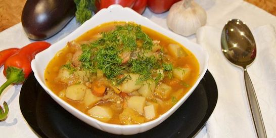 Лагман из говядины в мультиварке