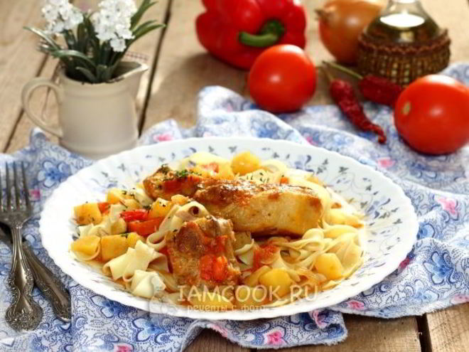 Рецепт лагмана из свинины