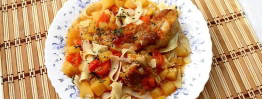 лагман из свинины. Шаг 13