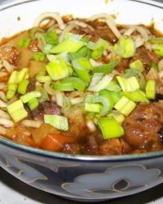 Лагман классический по-узбекски