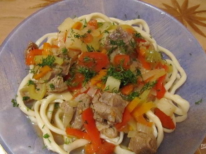 Рецепт лагмана классического