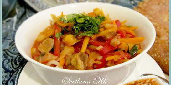 Лагман по-уйгурски