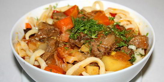 Лагман по-узбекски