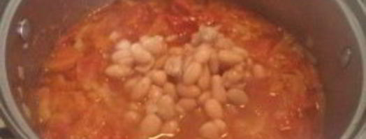 лагман с фасолью. Шаг 4