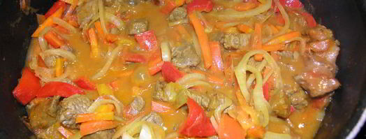 лагман с говядиной. Шаг 13