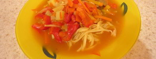 лагман с говядиной. Шаг 15