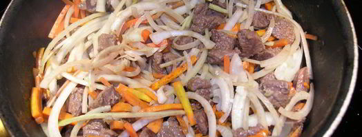 лагман с говядиной. Шаг 7