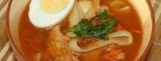 лагман с грибами. Шаг 6