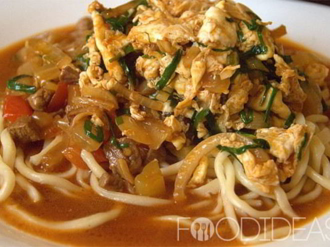 Рецепт лагмана с курицей