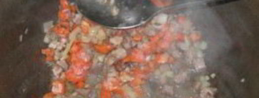 лагман с редькой. Шаг 3