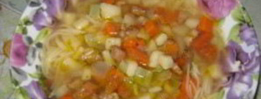 лагман с редькой. Шаг 7