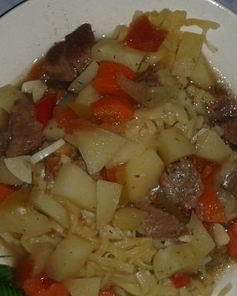 Лагман в микроволновке