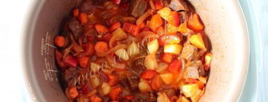 лагман в мультиварке. Шаг 8