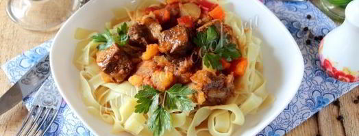 лагман в мультиварке. Шаг 11