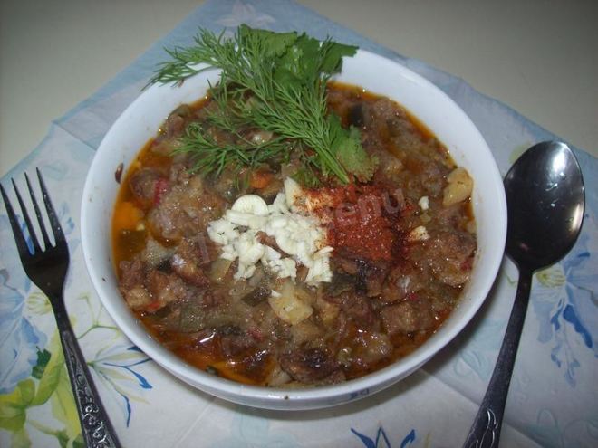 Рецепт лапши дунганской чузма лагман