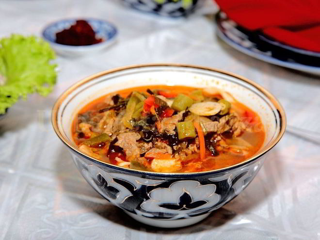 Рецепт острого лагмана