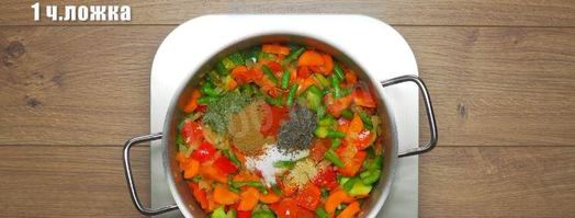 овощной лагман. Шаг 8