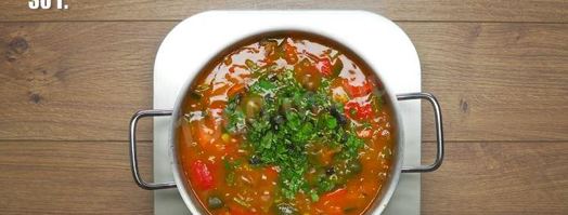 овощной лагман. Шаг 11