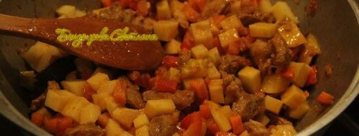 подлива для лагмана. Шаг 15