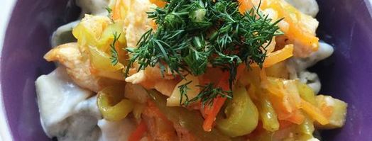 шивит ош — лагман по-хорезмски. Шаг 14