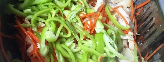 шивит ош — лагман по-хорезмски. Шаг 11