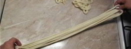 тесто для лагмана. Шаг 5