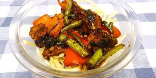 Жареный лагман