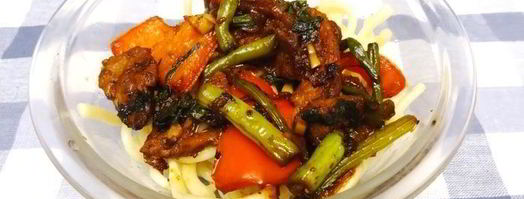 жареный лагман. Шаг 11