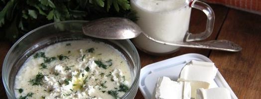 молочный рисовый суп с брынзой. Шаг 6