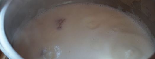молочный рисовый суп с курагой. Шаг 4