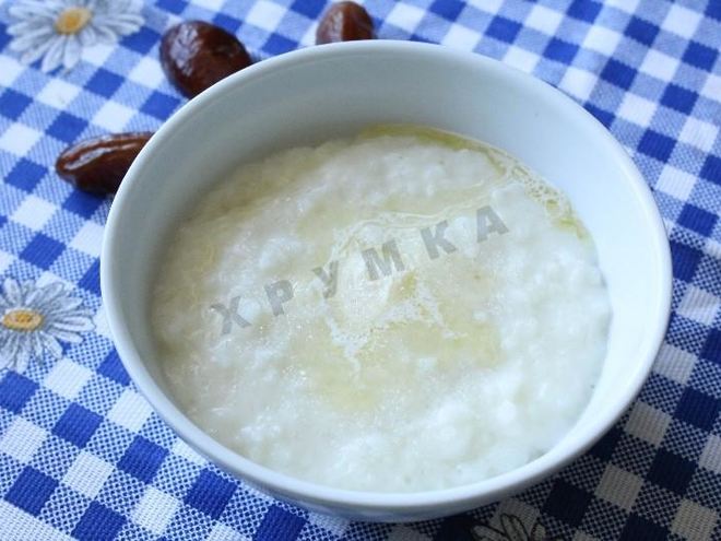 Рецепт молочного рисового супа