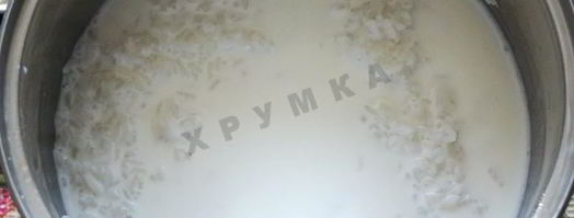 молочный рисовый суп. Шаг 6