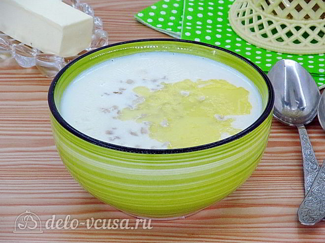 Рецепт молочного супа перлового