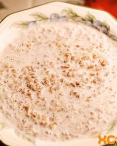 Молочный суп с гречкой