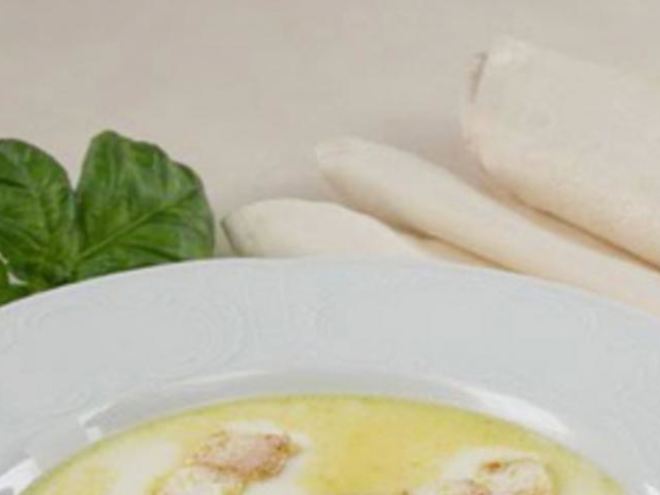 Рецепт молочного супа с гренками